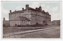 CREWE - Ruskin Road, County Secondary School - Jaysee Series - Autres & Non Classés