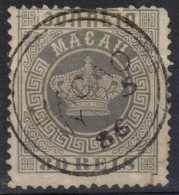 MACAO           1885  N° 21A (dent. 12 1/2)   Oblitéré - Oblitérés