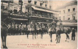 CPA Carte Postale Belgique Bruxelles Le Président De La République Française Mr Fallières VM78878 - Feiern, Ereignisse