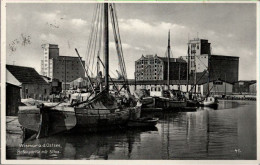 ! Alte Ansichtskarte 1938, Wismar, Hafen - Wismar