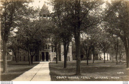 LUVERNE MINNESOTA  ...........  COURT HOUSE " JAIL " ............ REAL PHOTO POSTCARD - Other & Unclassified
