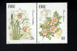 1992853655 1990 SCOTT 810 811  (XX) POSTFRIS MINT NEVER HINGED   -  FLORA - BOOKLET PAIR STAMPS - FLOWERS - Neufs