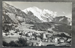 Wengen Mit Jungfrau /Photo Gyger Adelboden - Wengen