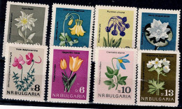 BULGARIA  1963 FLOWERS MI No 1407-14 MNH VF!! - Ungebraucht