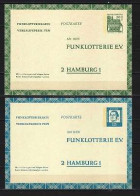 BERLIN 2 Postkarten FUNKLOTTERIE Ungebraucht - Siehe Bild - Cartes Postales - Neuves
