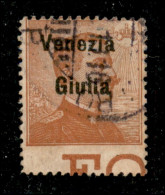 Occupazioni I Guerra Mondiale - Venezia Giulia - 1918/1919 - 20 Cent (23 Tipo Eda) Con Dentellatura Orizzontele Fortemen - Altri & Non Classificati