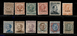 Colonie - Libia - 1912/1915 - Soprastampati (1/12) - Serie Completa - Gomma Originale (1400) - Other & Unclassified