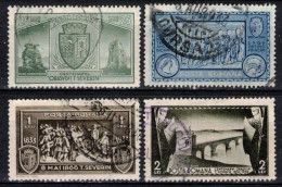 Roumanie 1933 Mi 458-61 (Yv 461-4), Obliteré - Other & Unclassified