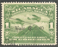 684 Nicaragua Avion Airplane Volcan Volcano Momotombo (NIC-589) - Vulkanen