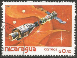 684 Nicaragua Satellite Communications Space Espace (NIC-451) - Nordamerika