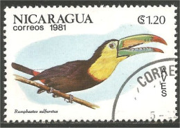 684 Nicaragua Toucan Tukan Tucan Tucano (NIC-441) - Kuckucke & Turakos