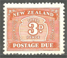 706 New Zealand 1935 Postage Due Taxe Light Pencil Mark At Back MNH ** Neuf SC (NZ-133) - Postage Due