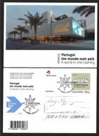 EXPO 2022 Dubai. Postal Stationery Circled The Portugal Pavilion At The Dubai World Exhibition 2022. EXPO 2022 Dubai. Br - Autres & Non Classés