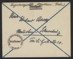 General Government 1940's Dienspost Cover__(10537) - Gouvernement Général