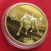 Korea North 20 Won 2013   Bull UNC ºº - Korea, North