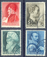 Netherlands Sc# B77-B80 Used (a) 1935 Social & Cultural Projects - Usados