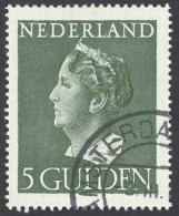 Netherlands Sc# 280 Used 1946 5g Queen Wilhelmina - Oblitérés