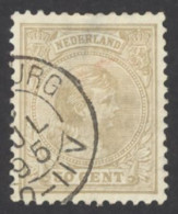Netherlands Sc# 49 Used 1894 50c Princess Wilhelmina - Used Stamps