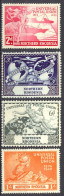 Northern Rhodesia Sc# 50-53 MH (b) 1949 UPU Issue - Nordrhodesien (...-1963)