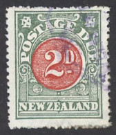 New Zealand Sc# J15 Used 1902 2p Postage Due - Postage Due