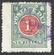 New Zealand Sc# J14 Used 1902 1p Postage Due - Impuestos