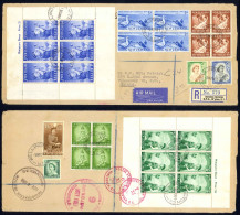 New Zealand Sc# B54a-298B Used Cover (Reg Air Mail) 1958 11.3 Life Brigade Cadet - Gebruikt