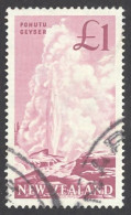 New Zealand Sc# 352 Used 1960-1966 £1 Definitives - Usados