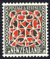 New Zealand Sc# 195 MH 9p Maori Panel - Unused Stamps