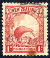 New Zealand Sc# 186A Used 1935 Kiwi & Cabbage Palm - Gebruikt