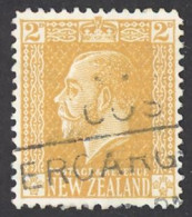 New Zealand Sc# 147 Used 14X13.5 1916 2p King George V - Usados