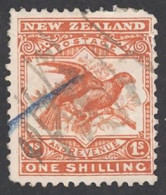 New Zealand Sc# 118 Used (a) 1902-1907 1sh Kiwi - Usati