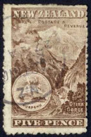 New Zealand Sc# 114 Used 1902-1907 Scenes - Gebruikt