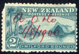 New Zealand Sc# 82 Cull 1898 Scenes - Usati