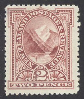 New Zealand Sc# 72 MH 1898 2p Definitives - Ongebruikt