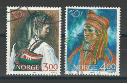 Norwegen Mi 1017-18 O - Used Stamps