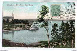 Canada Nova Scotia 002, Cape Breton, Albert M' Leod, Mira Ferry, Mira River - Cape Breton