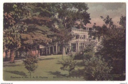 (Etats-Unis) NJ 009, Morristown, GM Lamberts Hand Colored, Residence Of Mrs J A H Hopkins - Altri & Non Classificati