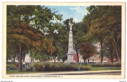 (Etats-Unis) NJ 012, Morristown, Newark 1765, Park And Soldier's Monument - Altri & Non Classificati