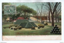 (Etats-Unis) VA - Virginia 024, Fortress Monroe, Post Card A-17, Revolutionary Relics, Dos Non Divisé - Hampton