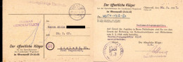 603930 | Weihnachtsamnestie, Persilschein, 2 Dokumente, Entnazifizierung Wegen Mitgliedschaft In Der NSDAP | Obernzell ( - Emissions De Nécessité Zone Américaine