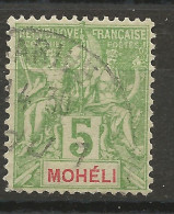 MOHELI N° 4 OBL / Used - Used Stamps