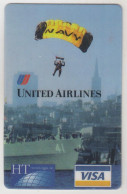 USA - Fleet Week 1995 / United Airlines, Visa (2/3),HT Technologies Prepaid Card 10 U, Tirage 2.500, Mint - Altri & Non Classificati