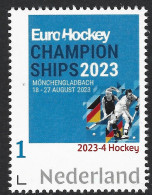 Nederland  2023-4  Hockey  Fieldhockey European Championships    Postfris/mnh/neuf - Unused Stamps