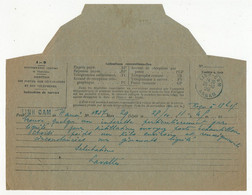 ANNAM - Deux Télégrammes Avec Cachet à Date Et Griffe Lin "LINH-CAM ANNAM" 1929 Et 1930 - Brieven En Documenten