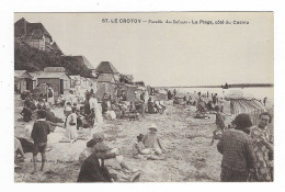 CPA LE CROTOY, PARADIS DES ENFANTS, LA PLAGE, COTE DU CASINO, SOMME 80 - Le Crotoy