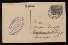 Saargebiet 1921 Saarbrucken 30c Stationery Card__(8283) - Entiers Postaux