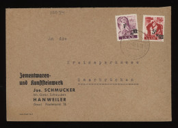 Saar 1948 Hanweiler Business Cover__(10094) - Covers & Documents