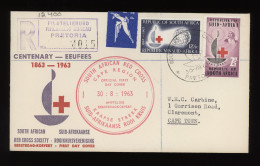 South Africa 1963 Pretoria Registered Cover__(12400) - Brieven En Documenten