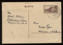 Saargebiet 1928 Special Cancellation Stationery Card__(8253) - Entiers Postaux