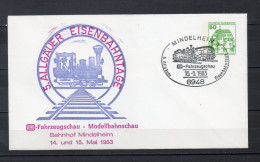 ALLEMAGNE FEDERALE ENTIER POSTAL  N° 877  SUR ENVELOPPE    COTE  ? €    TRAIN - Private Covers - Used